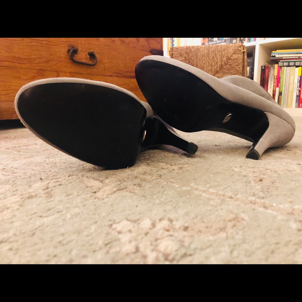 Gray Heeled Booties - image 7